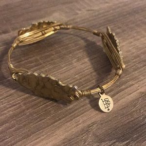Bourbon and Bowties Gold Arrowhead Bracelet